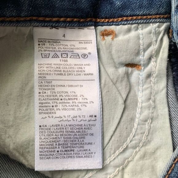 Old Navy Rockstar Super Skinny Ankle Distressed Size 4 - Picture 9 of 13